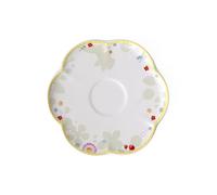 Villeroy & Boch Sous-tasse Spring Awakening en porcelaine, jaune