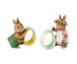 Villeroy & Boch Spring Fantasy Accessories 2 Ronds Serviette Anna/Paul 8,3x5x8,9cm