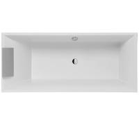 Villeroy & Boch Squaro baignoire rectangulaire 180x80 cm blanc UBQ180SQR2V-01