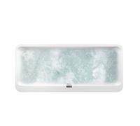 Villeroy & Boch Squaro Edge 12 Baignoire balnéo ovale, UAC180SQE7A1V01,