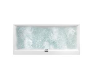 Villeroy & Boch Squaro Edge 12 Baignoire balnéo rectangulaire, UAE160SQE2A2V01,