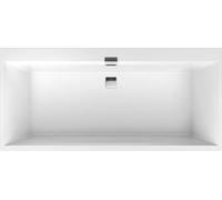 Villeroy & Boch baignoire à encastrer Squaro Edge 12 UBQ170SQE2DV-01 170 x 75 cm blanc alpin