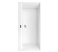 Villeroy & Boch Squaro Edge 12 - Whirlpoolsystem 800 x 450 mm weiß alpin HE TP2 incl. MT