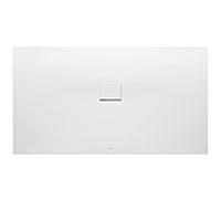 Villeroy & Boch Squaro Infinity douche match0 DQ1680SQI2V2S, 160 x 80 x 4 cm, crème antidérapante