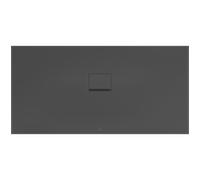 Villeroy & Boch Squaro Infinity douche match0 UDQ1680SQIV1S, 160x80x4 cm, anthracite antidérapant
