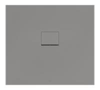 Villeroy & Boch Squaro Infinity douche UDQ1090SQI2V3S , 100x90x4 cm, gris antidérapant