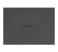 Villeroy & Boch Squaro Infinity douche UDQ1180SQI2LV1S , 110 x 80 x 4 cm, anthracite