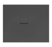 Villeroy & Boch Squaro Infinity douche UDQ1190SQI2LV1S , 110 x 90 x 4 cm, anthracite
