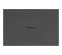 Villeroy & Boch Squaro Infinity douche UDQ1280SQI2V1S , 120x80x4 cm, anthracite antidérapant