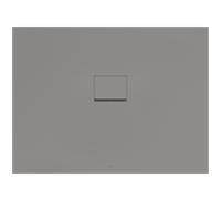 Villeroy & Boch Squaro Infinity douche UDQ1290SQI2V3S , 120x90x4 cm, gris antidérapant