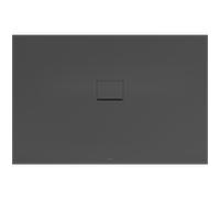Villeroy & Boch Squaro Infinity douche UDQ1510SQI2IV1S , 150 x 100 x 4 cm, anthracite
