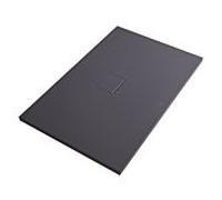 Receveur de Douche 180x100 Villeroy et Boch Squaro Infinity Rectangulaire Anthracite UDQ1810SQI2V-1S
