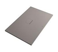 Villeroy & Boch Squaro Infinity douche UDQ1810SQI2V3S , 180x100x4 cm, gris antidérapant