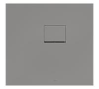 Villeroy & Boch Squaro Infinity douche UDQ8075SQI2RV3S , 80 x 75 x 4 cm, gris