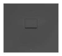 Villeroy & Boch Squaro Infinity douche UDQ9080SQI2V1S , 90x80x4 cm, anthracite antidérapant
