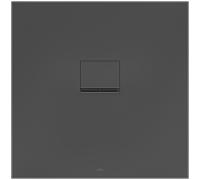 Villeroy & Boch Squaro Infinity douche UDQ9090SQI1V1S , 90x90x4 cm, anthracite antidérapant