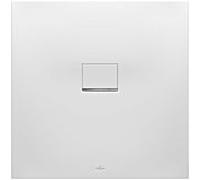 Villeroy & Boch Squaro Infinity douche UDQ9090SQI1V4S , 90x90x4 cm, marron antidérapant