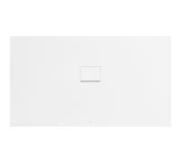 Villeroy & Boch Squaro Infinity receveur de douche en matériau de synthèse - Quaryl rectangulaire 160x90x4cm - blanc mat udq1690sqi2v-rw