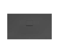 Villeroy & Boch Squaro Infinity Receveur de douche rectangulaire à encastrer à fleur du sol, UDQ1375SQI2IV-1S,