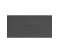 Villeroy & Boch Squaro Infinity Receveur de douche rectangulaire à encastrer à fleur du sol, UDQ1575SQI2IV-1S,