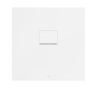 Villeroy & Boch Squaro Infinity Receveur de douche rectangulaire à encastrer à fleur du sol, UDQ8080SQI1IV-RW,
