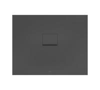 Villeroy & Boch Squaro Infinity Receveur de douche rectangulaire, côté long découpé, UDQ1080SQI2BV-1S,