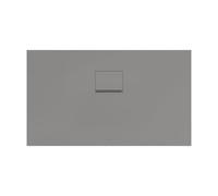 Villeroy & Boch Squaro Infinity Receveur de douche rectangulaire, côté long découpé, UDQ1270SQI2BV-3S,