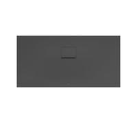 Villeroy & Boch Squaro Infinity Receveur de douche rectangulaire, côté long découpé, UDQ1470SQI2BV-1S,
