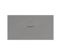Villeroy & Boch Squaro Infinity Receveur de douche rectangulaire, côté long découpé, UDQ1475SQI2BV-3S,