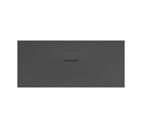 Villeroy & Boch Squaro Infinity Receveur de douche rectangulaire, côté long découpé, UDQ1670SQI2BV-1S,