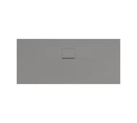 Villeroy & Boch Squaro Infinity Receveur de douche rectangulaire, côté long découpé, UDQ1670SQI2BV-3S,