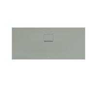Villeroy & Boch V&B Bac à douche Squaro Infinity 160x70x4cm, gris mat, uni, découpé à gauche S. Quantité:1