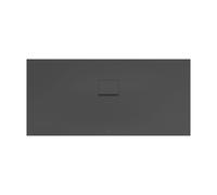 Villeroy & Boch Squaro Infinity Receveur de douche rectangulaire, côté long découpé, UDQ1675SQI2BV-1S,