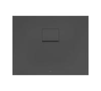 Villeroy & Boch Squaro Infinity Receveur de douche rectangulaire, côté long découpé, UDQ9070SQI2BV-1S,