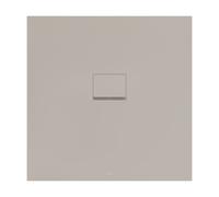 Villeroy und Boch Squaro Infinity Duschwanne UDQ1010SQI1V-AL 100 x 100 x 4 cm, almond, universal einbaubar