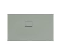 Villeroy & Boch V&B Bac à douche Squaro Infinity 130x75x4 cm, gris mat, angle encastré l gg Wa Quantité:1