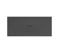 Villeroy & Boch Squaro Infinity douche UDQ1775SQI2IV1S , 170 x 75 x 4 cm, anthracite