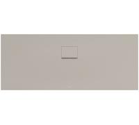 Villeroy & Boch Squaro Infinity receveurs de douche, quaryl, rectangulaire, à fleur ou en niche, à découper, 1700x700x40mm, UDQ1770SQI2IV-AL, Couleur: Almond