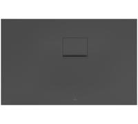 Villeroy & Boch Squaro Infinity douche UDQ1170SQI2RV1S , 110 x 70 x 4 cm, anthracite