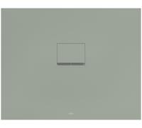 Villeroy & Boch Squaro Infinity Receveur de douche rectangulaire, côté long découpé, UDQ1080SQI2BV-R8,