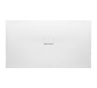 Villeroy & Boch Squaro Infinity Sol de douche 170x100cm Stone White udq1710sqi2iv-rw