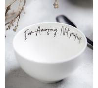 Villeroy & Boch Statement Bol "Je suis incroyable. Pas parfait" 470ml