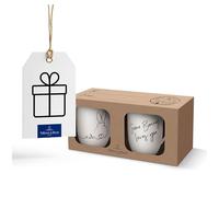 Villeroy & Boch – Tasses à anse Statement 280 ml, porcelaine blanche, micro-ondes, lave-vaisselle
