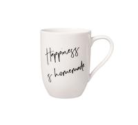 Villeroy & Boch Statement Gobelet avec anse "Happiness is homemade" 280ml