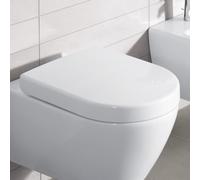 Villeroy & Boch – Siège de WC Subway 2.0 ovale QuickRelease SoftClose 375x459x60mm 9M68S101