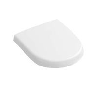 Villeroy & Boch Subway 2.0 abattant de WC - compact - déclipsage rapide - avec softclose - avec couvercle - blanc Alpin 9m69s101