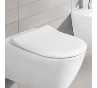 Villeroy & Boch Subway 2.0 Lunette cuvette slimseat softclose et quickrelease blanc 9m78s101
