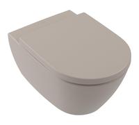 Villeroy & Boch Subway 2.0 cuvette à fond profond - sans bride de rinçage 56x37x36.5cm - almond 5614r0am