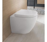 Villeroy & Boch Subway 2.0 - Cuvette sur pied à fond creux à poser avec DirectFlush blanc avec CeramicPlus
