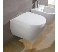 Villeroy & Boch Subway 2.0 WC suspendu 560010R1 Blanc avec Ceramicplus, cuvette à fond creux